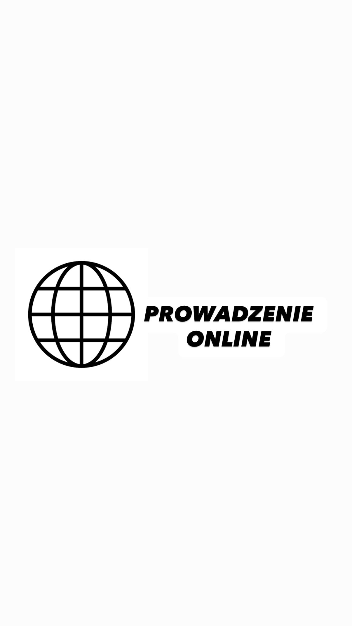 PROWADZENIE ONLINE