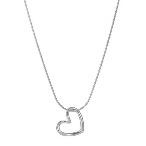 Minimalistyczny Naszyjnik w Kształcie Serca